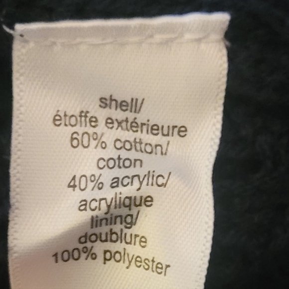 Maurices Open Knit Open Back Mini Navy Blue Dress. Size M. - Picture 6 of 6